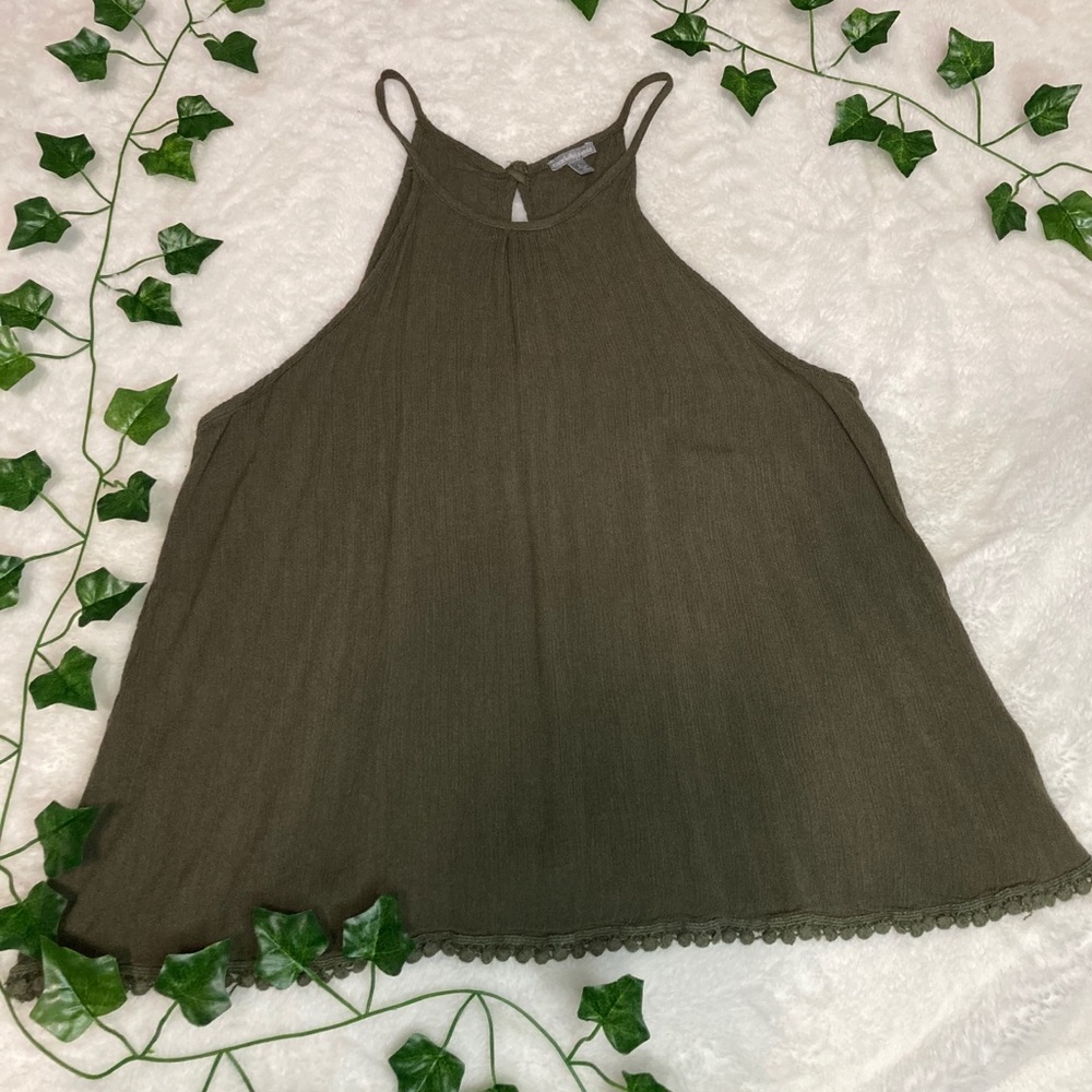 Women’s top! Size L! Green!